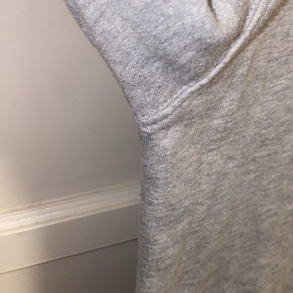 Gold Rush Large Gray Show Me The Monet Pullover Fleece Sweatshirt - Picture 7 of 12